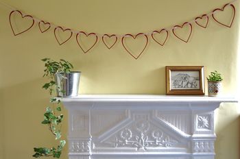 Heart Strings Wooden Garland, 2 of 12