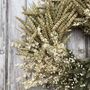 Handmade Dried Wheat Wreath, thumbnail 2 of 10