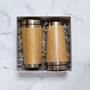 Set Of Two Personalised Couples Bamboo Travel Mugs, thumbnail 2 of 2