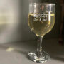 Pair Of Anniversary Wine Glasses, thumbnail 2 of 6