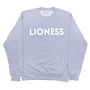 'Lioness' Unisex Sweatshirt Jumper, thumbnail 6 of 11