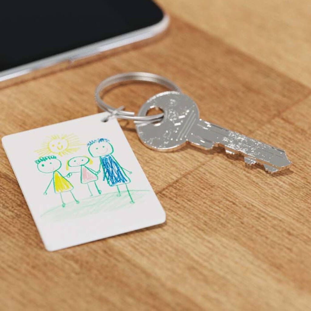 Make Your Own Artwork Keyring Kit By all things Brighton beautiful