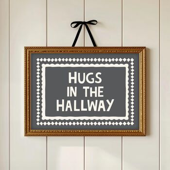 Hugs In The Hallway Print, 4 of 7