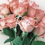 Personalised 40th Birthday Card For Her – Luxury Blush Pink Rose, Handmade 3D Scented Card, thumbnail 8 of 11