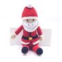 Handmade Doll Santa Rattle Fair Trade Toy, thumbnail 5 of 5