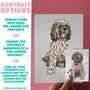 Personalised Airdale Terrier Sympathy Dog Loss Memorial Card, thumbnail 10 of 12