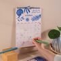 2025–2026 Academic Year Calendar | Ocean Mermaid | August Start | A4, thumbnail 2 of 8