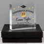 Personalised Congratulations Graduation Crystal Token, thumbnail 6 of 6