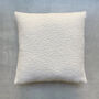 The Bouclé Cushion Ivory, thumbnail 1 of 10