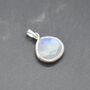 Moonstone 925 Silver Pendant: June Birthstone, thumbnail 4 of 8