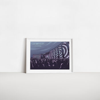 Creamfields Festival Travel Poster Art Print, 4 of 8