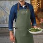 King Of The Barbecue Personalised Luxury Apron, thumbnail 1 of 8