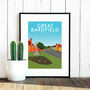 Great Bardfield Art Print, thumbnail 3 of 4