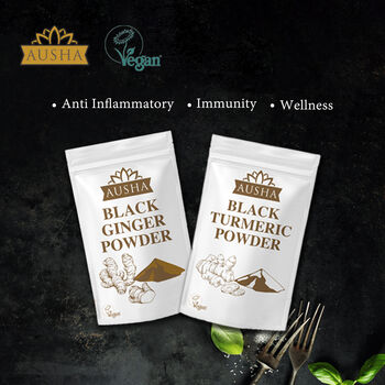 Ausha Black Turmeric Powder 100g For Wellness Energy, 5 of 5