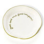 Good Food And Good Company Statement Plate, thumbnail 1 of 3