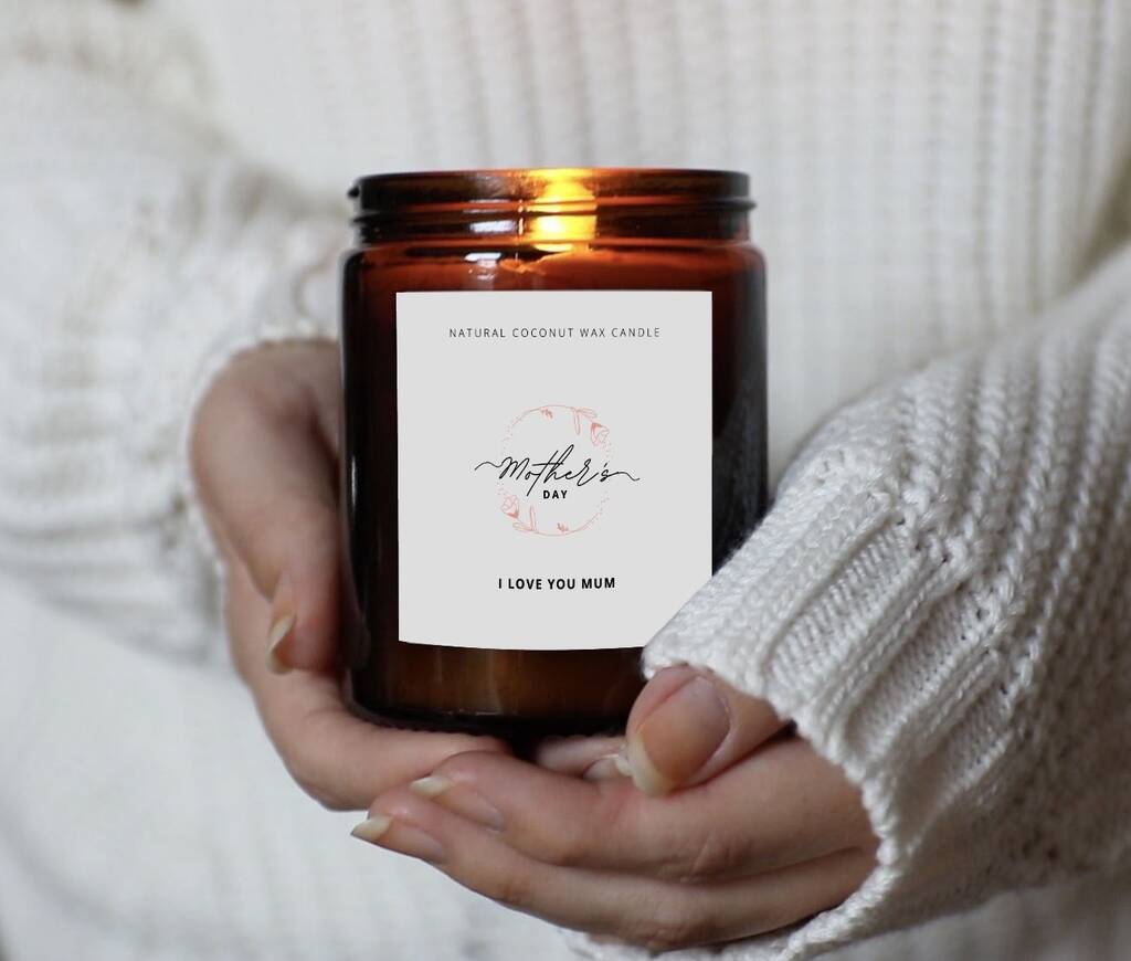 Personalised Mum Candle Gift, Mothers Day By Senses Candles