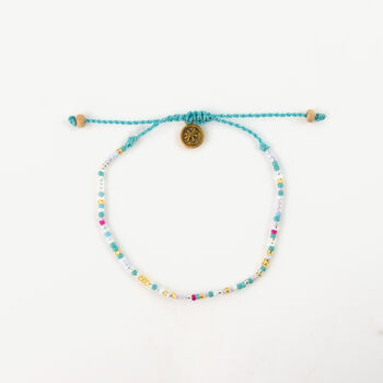 Alila Dainty Beaded Anklet, 3 of 3