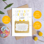 Personalised 80th Birthday Present Scratch Card, thumbnail 4 of 11