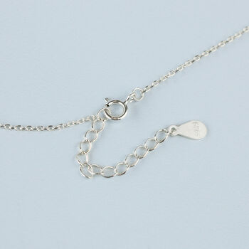 Sterling Silver Cat Pendant Necklace With Hanging Bell, 3 of 5