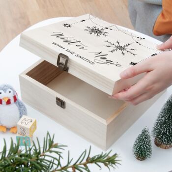 Personalised Winter Magic Christmas Eve Box, 4 of 5