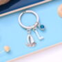 Sailing Boat Personalised Keyring Boating Gift, Present For Sailor, thumbnail 4 of 9