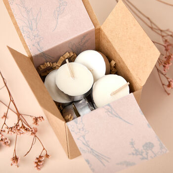 Winter Forest Scented Soy Wax Tealights, 3 of 3