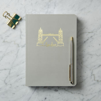 Personalised London Landmarks Notebook, 4 of 11