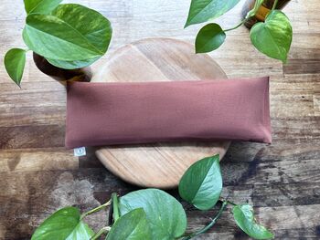 Weighted Lavender Eye Pillow With Removable Tencel Cover – Four Colours, 2 of 9
