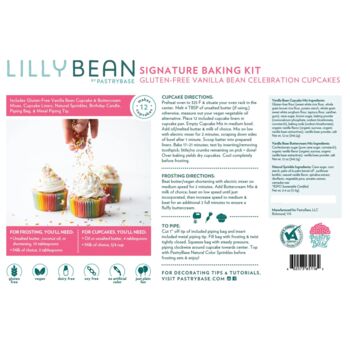 Gluten Free Birthday Cupcake Baking Kit, Vegan, 5 of 5