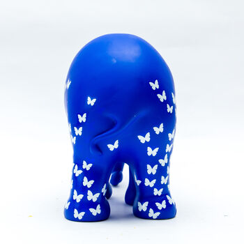 'Travel Light Butterfly Lover' Hand Decorated Elephant, 11 of 12