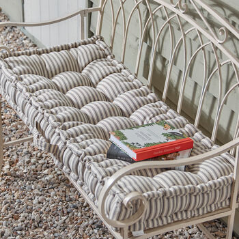 French Style Striped Cotton Garden Cushion Collection, 3 of 6