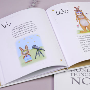 A To Z Of 'Wonderful Things' Rhymes And Poems Keepsake, 6 of 8