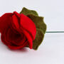 Dozen Red Roses Felt Kit Valentines, thumbnail 4 of 7