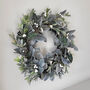 Frosted Mistletoe Christmas Wreath, thumbnail 2 of 3