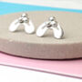 Sterling Silver Mistletoe Earrings, thumbnail 5 of 11