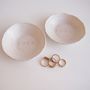 Handmade Round Ceramic Wedding Love Ring Dish, thumbnail 2 of 6