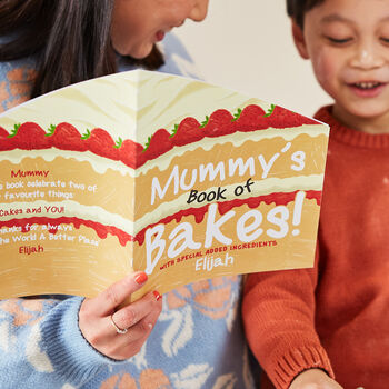 Personalised Baking Activity Book For Mum, 3 of 12