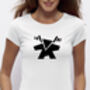 Womens Zodiac Abstract Design T Shirt, thumbnail 2 of 12