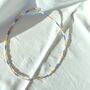 Multi Coloured Beaded Choker Necklace, thumbnail 3 of 3