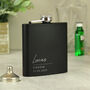 Personalised Groom Hip Flask Best Man Groomsman Gifts, thumbnail 3 of 12