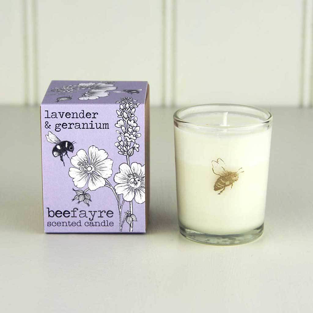 Bee Calm Scented Votive Candle, 1 of 2