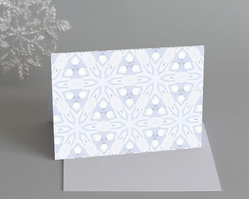 Snowflake Christmas Cards, 5 of 9