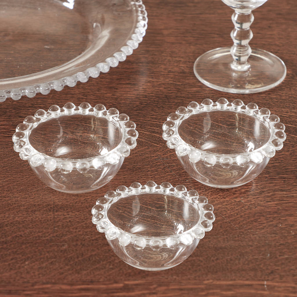 bella perle mini beaded glass serving dishes by dibor