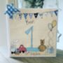 1st Birthday Embroidered Keepsake Box, thumbnail 2 of 6