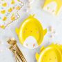 Easter Chick Shaped Plates X Eight, thumbnail 1 of 3