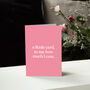 'Card To Say How Much I Care' Greetings Card, thumbnail 1 of 2