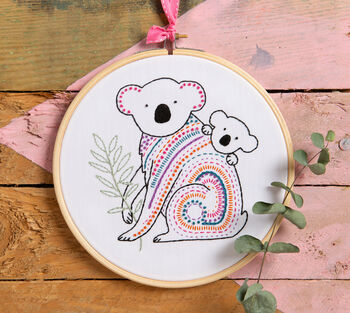 Koala Embroidery Kit, 3 of 6