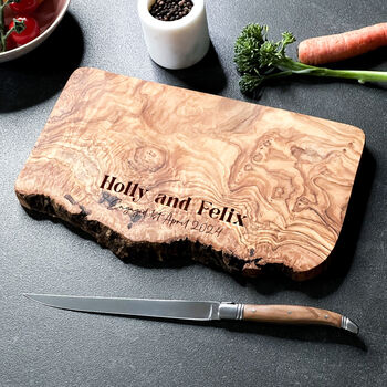 Personalised Olive Cheese Board, 3 of 10