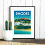 Rhodes Art Print, thumbnail 3 of 4