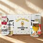 Personalised Happy Birthday Premium Lager Craft Beer Gift Set With Glass, thumbnail 1 of 6